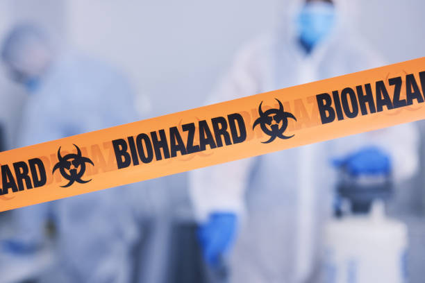 Professional Blood Cleanup technician working in Menasha, WI